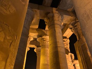 Low angle view of old building