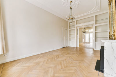 Interior of empty modern apartment