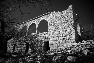 Low angle view of built structure