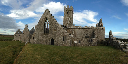 Built structure against the sky
