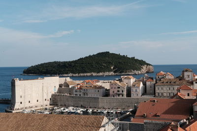 Dubrovnik croatia old town red tile roofs beautiful history