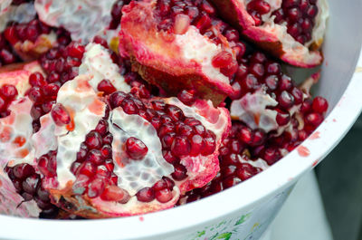 Close-up of fruits in bowl