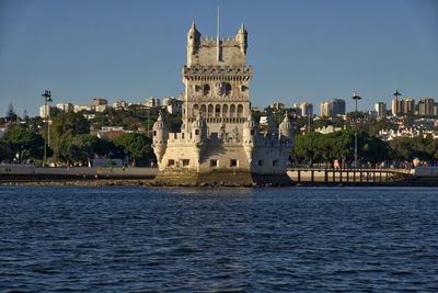 Buildings at waterfront