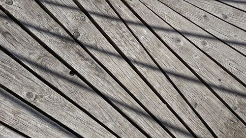 Full frame shot of hardwood floor