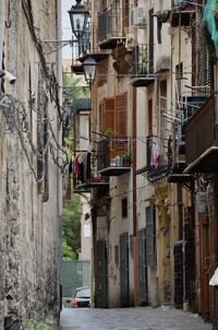 Street amidst buildings in city