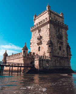 Belém tower, an historical portuguese momenument at lisbon. 