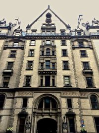 Low angle view of building against sky