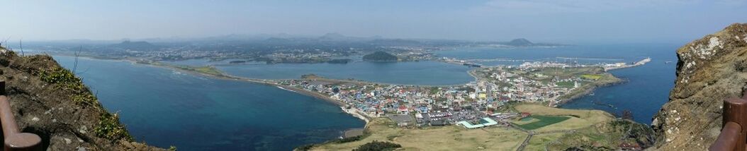 Panoramic view of city