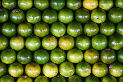 Full frame shot of oranges