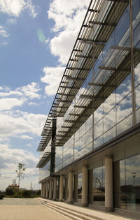 View of modern building against sky