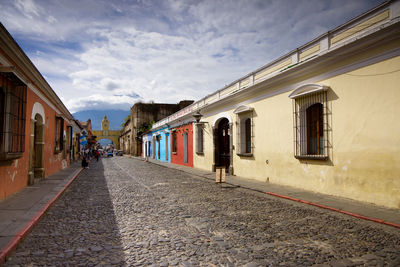 People walking in city