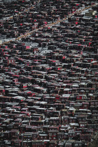 Full frame shot of houses in town