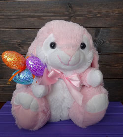 Close-up of stuffed toy