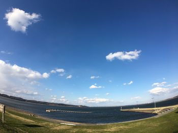 Scenic view of blue sky