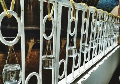 Row of trees in the dark