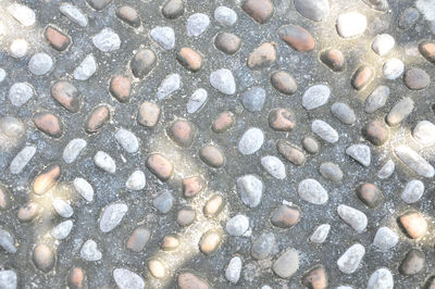 Detail shot of stones