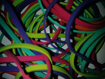 Full frame shot of multi colored pencils