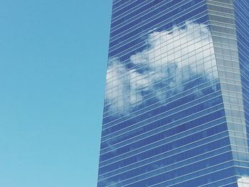 Low angle view of modern building