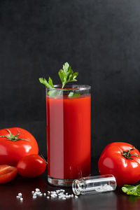 Close-up of drink on table