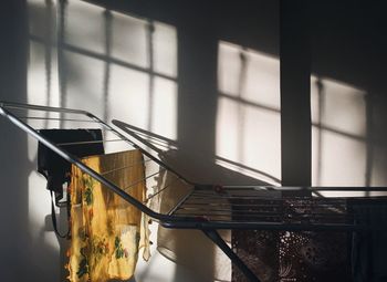 Close-up of clothes on dryer