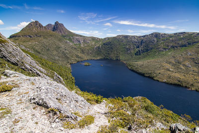 Landscape at cradle mountain-lake st clair national park