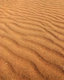 Full frame shot of sand dunes