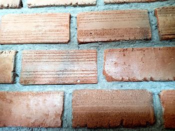 Full frame shot of brick wall