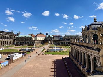 Buildings in city