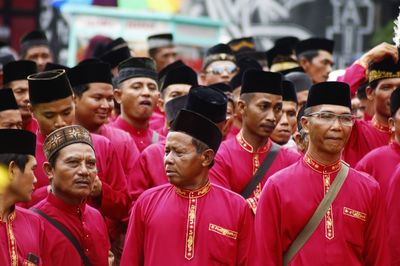 Group of people in traditional clothing