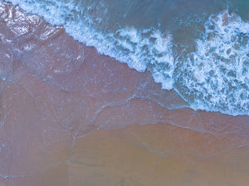 Aerial view of beach