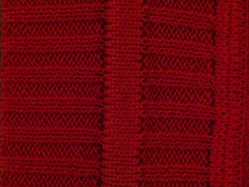 Full frame shot of red fabric