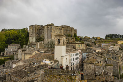 Buildings in city