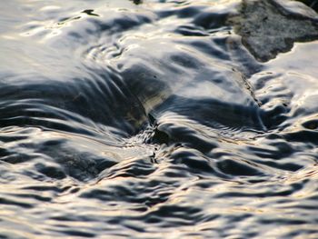 Full frame shot of rippled water