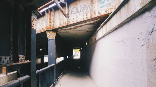 Corridor in building