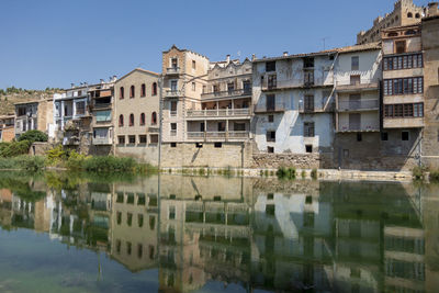 Medieval town of valderrobres, in the province of teruel, aragon