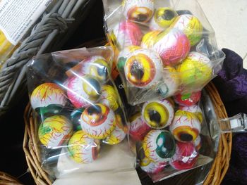 Colorful easter decorations