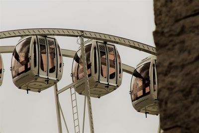 Low angle view of street light against sky
