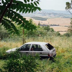 View of car on land