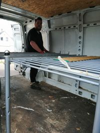 Full length of man working