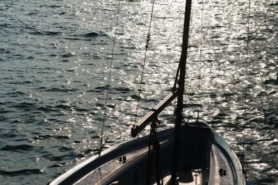 Boat in sea