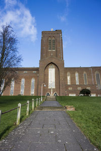 View of historic building against sky