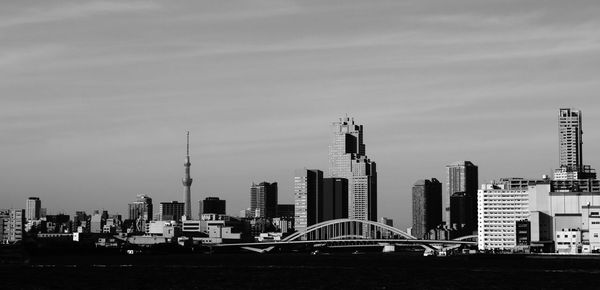 View of cityscape against sky