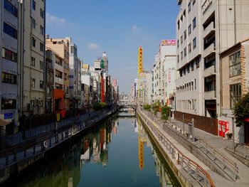 Panoramic view of city against sky