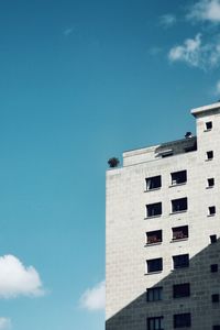 Low angle view of skyscraper