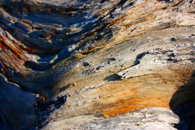 Full frame shot of rock formation