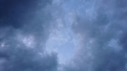 Low angle view of sky