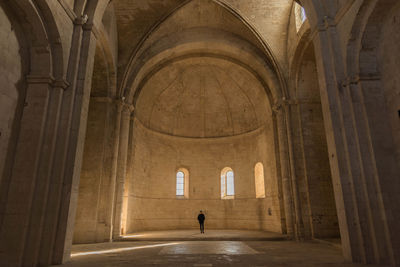 Man standing in a building