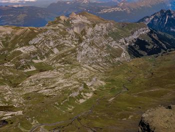 Scenic view of mountains