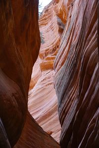 Scenic view of rock formation