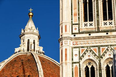 Cathedral of santa maria in fiore with giotto's bell tower in florence
